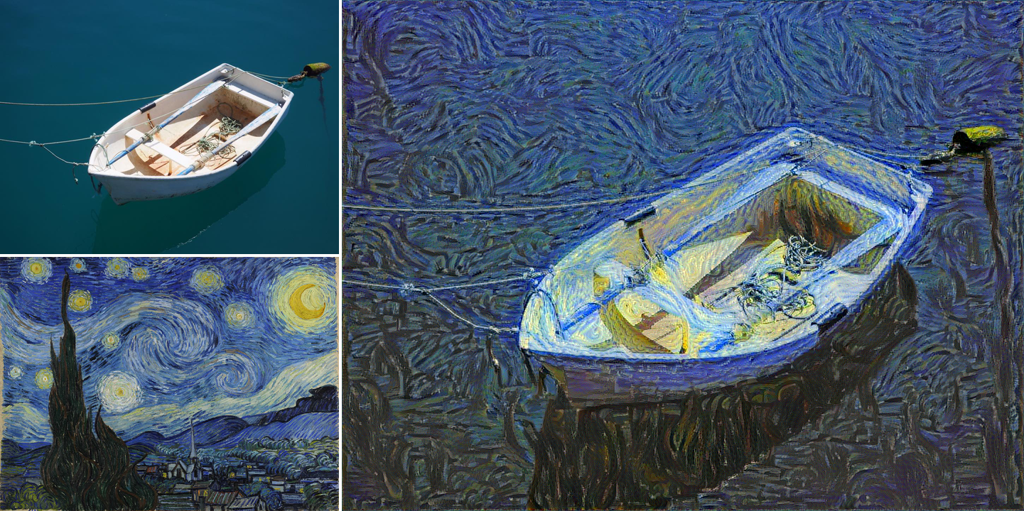 Neural Artistic Style Transfer