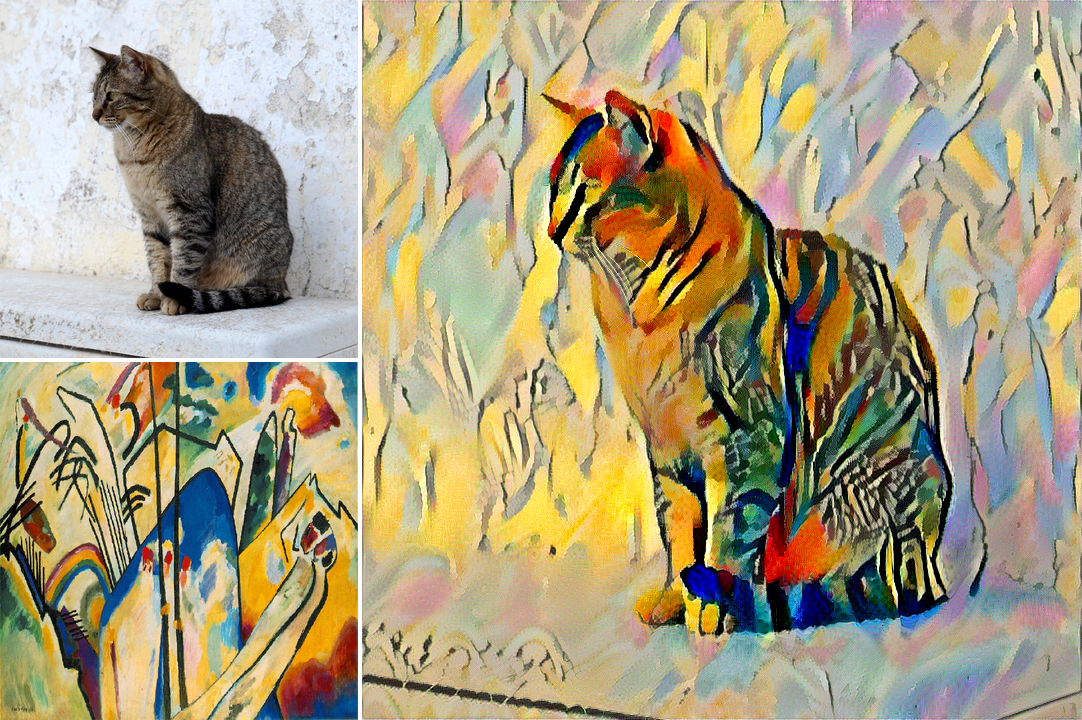 Neural Artistic Style Transfer